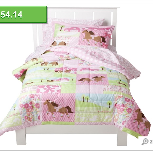 Circo Bedding Girls Circo Pretty Horses Cowgirl Pony Twin Bedding